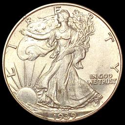 1939-D Walking Liberty Half Dollar UNCIRCULATED