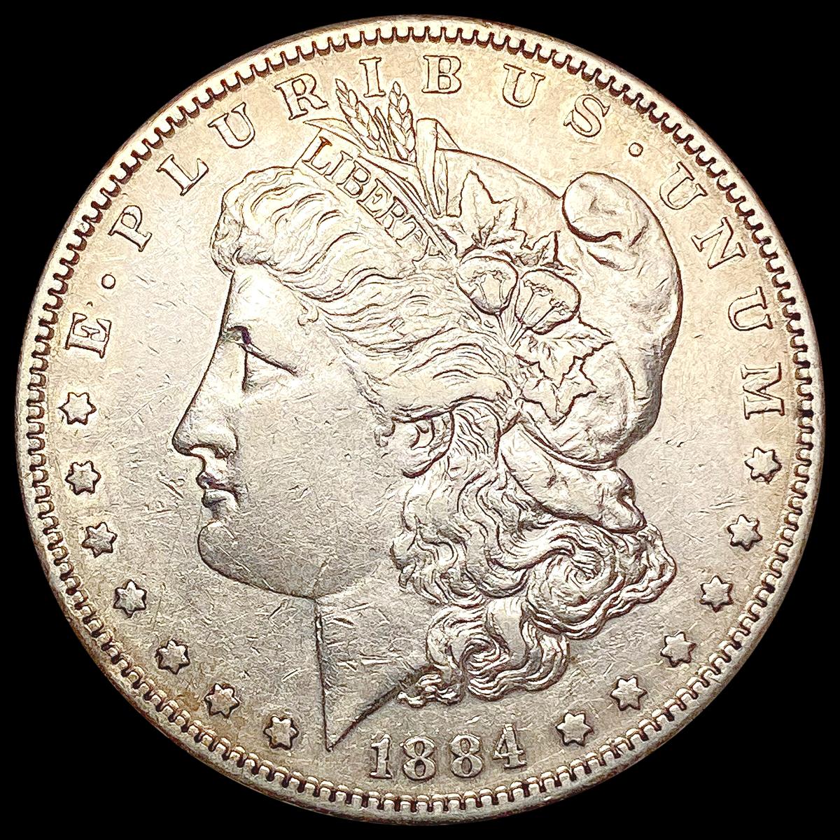 1884-S Morgan Silver Dollar CLOSELY UNCIRCULATED