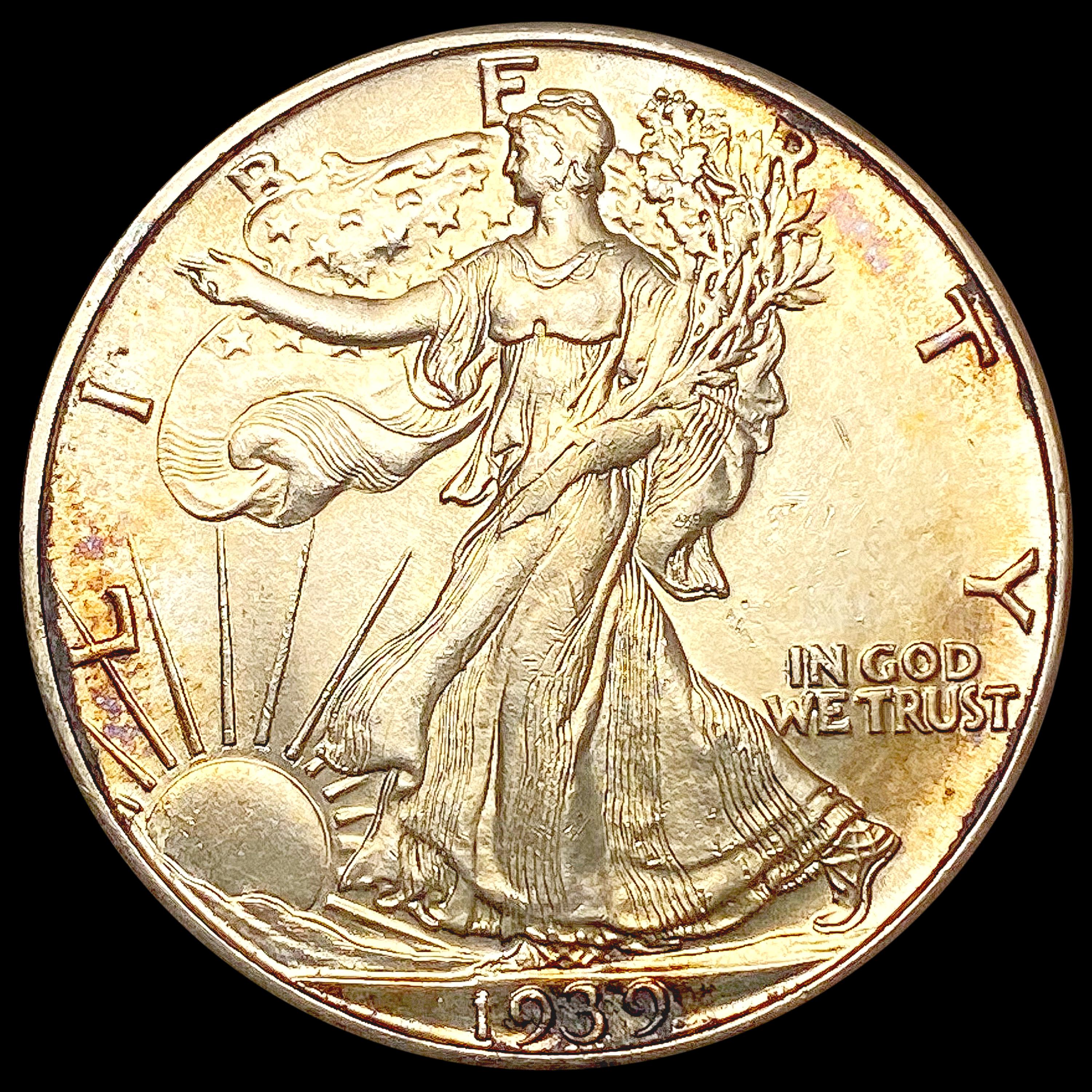 1939-D Walking Liberty Half Dollar UNCIRCULATED