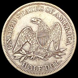 1859 Seated Liberty Half Dollar NEARLY UNCIRCULATE
