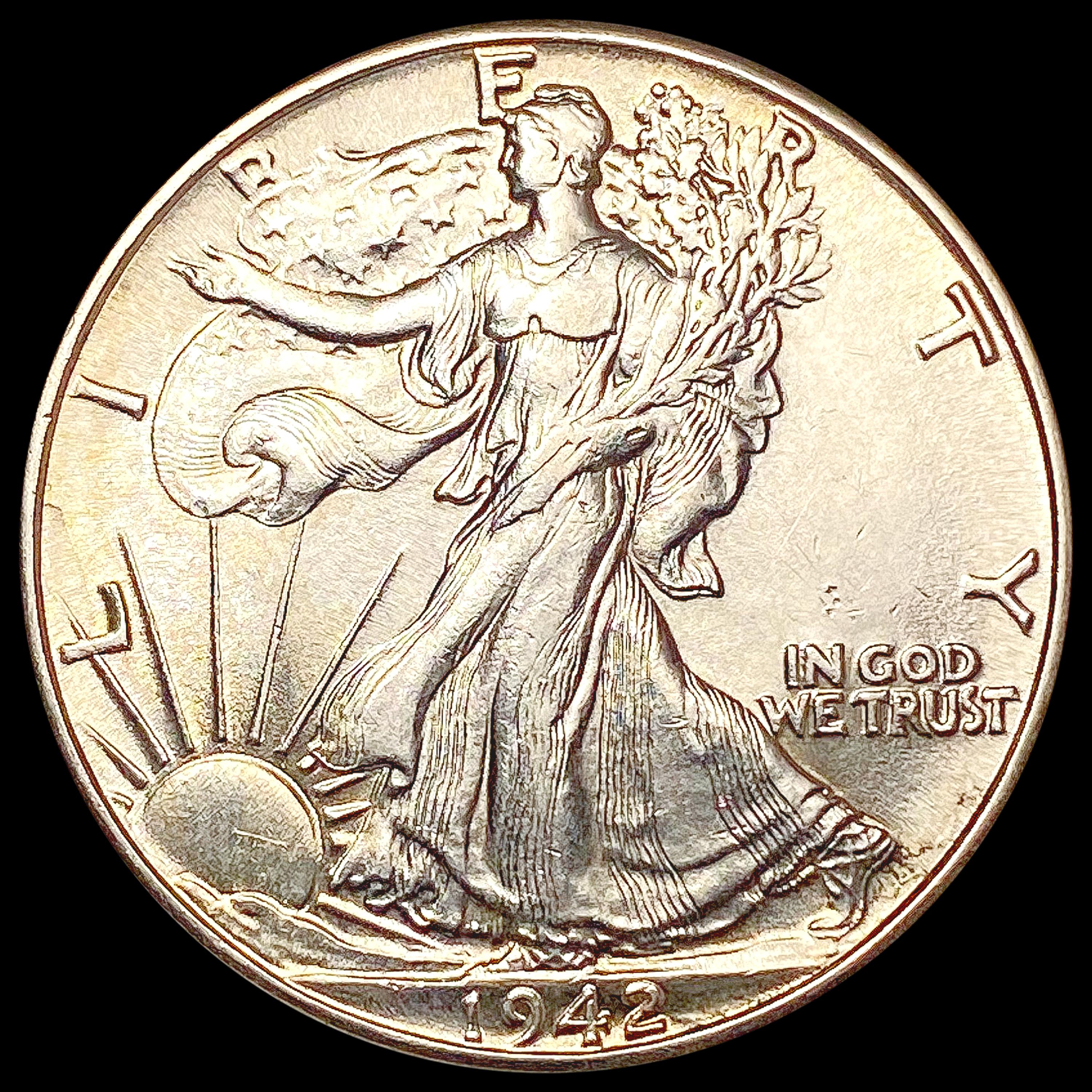 1942 Walking Liberty Half Dollar UNCIRCULATED