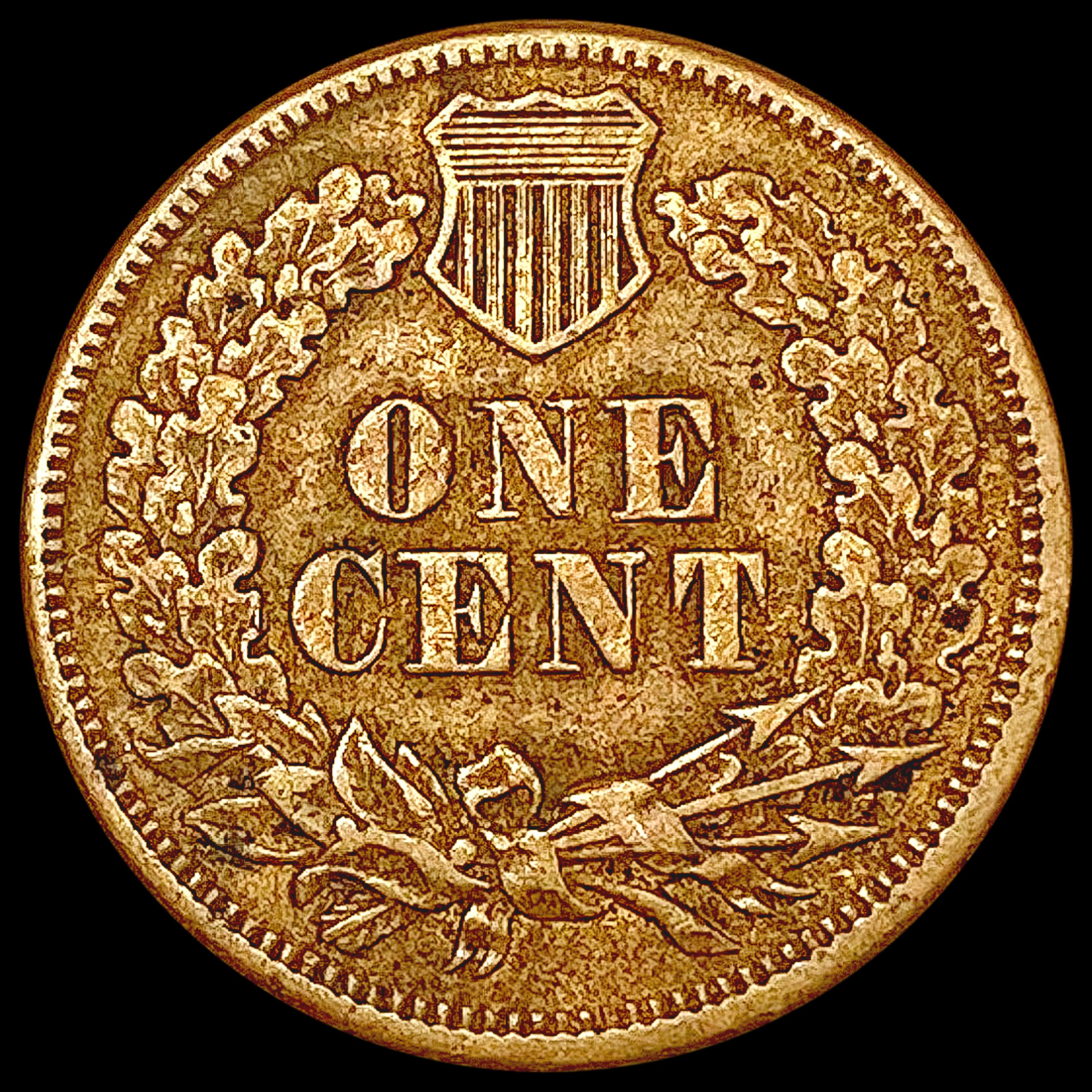 1860 Indian Head Cent NEARLY UNCIRCULATED