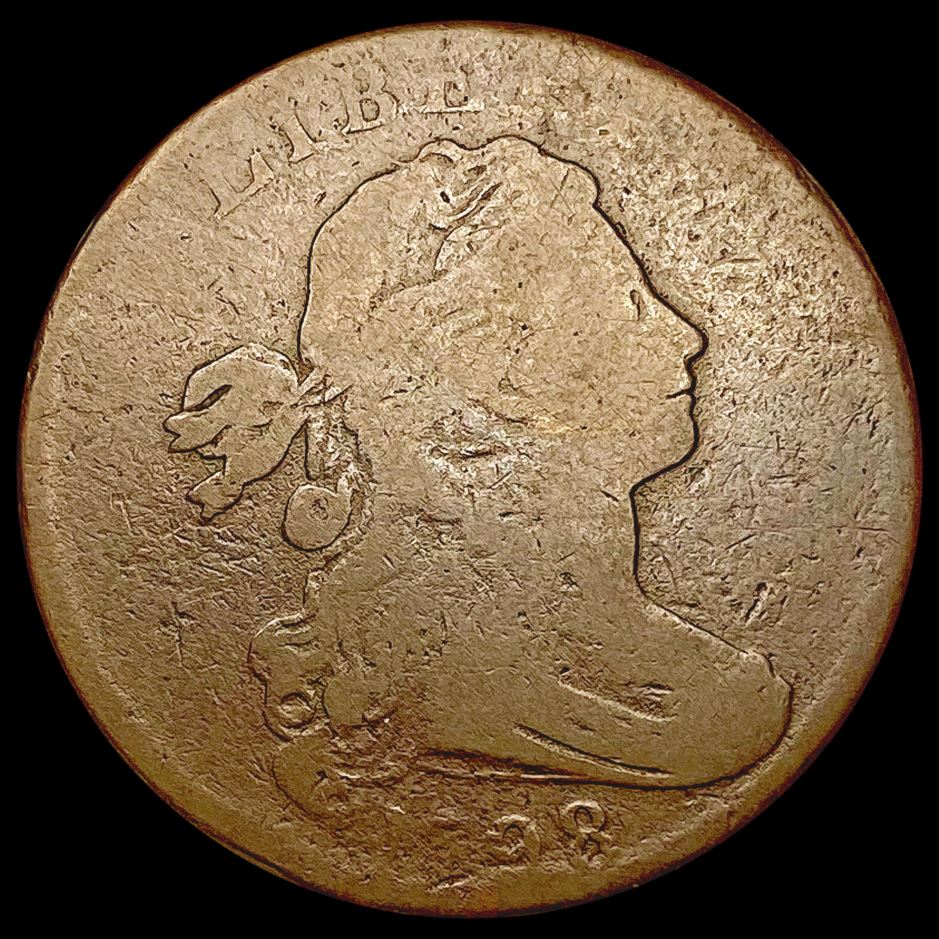 1798 Draped Bust Large Cent NICELY CIRCULATED