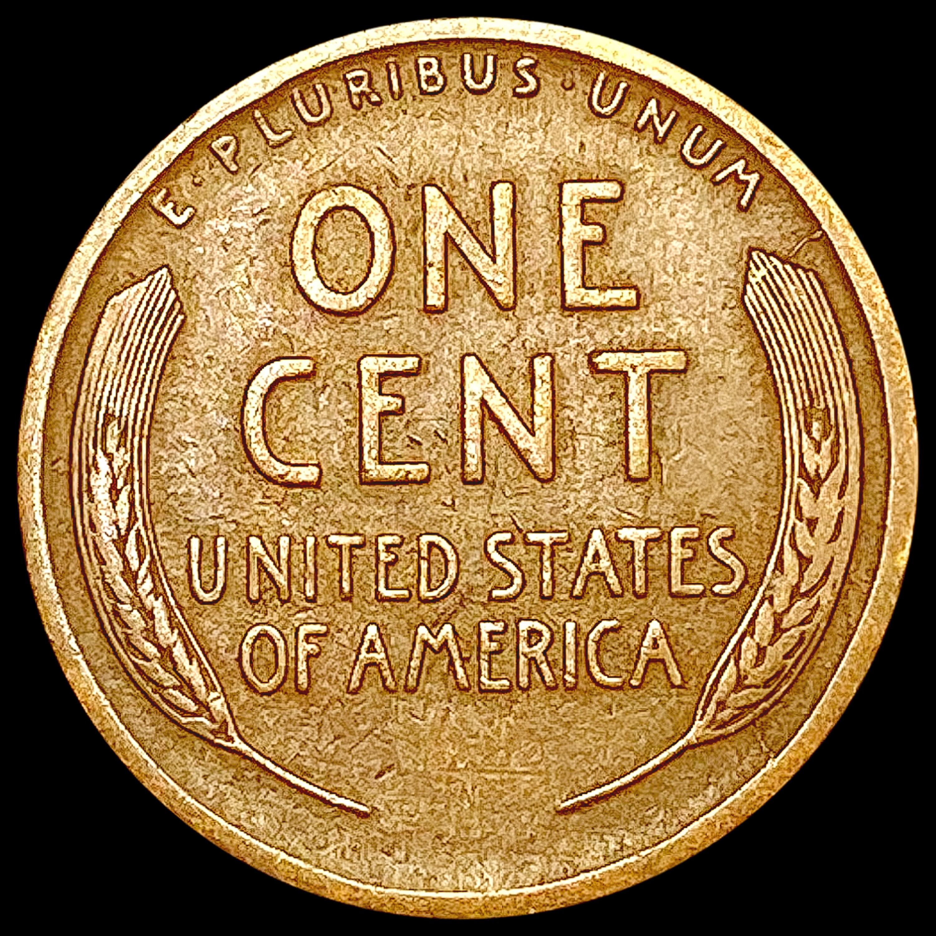 1909-S Wheat Cent LIGHTLY CIRCULATED