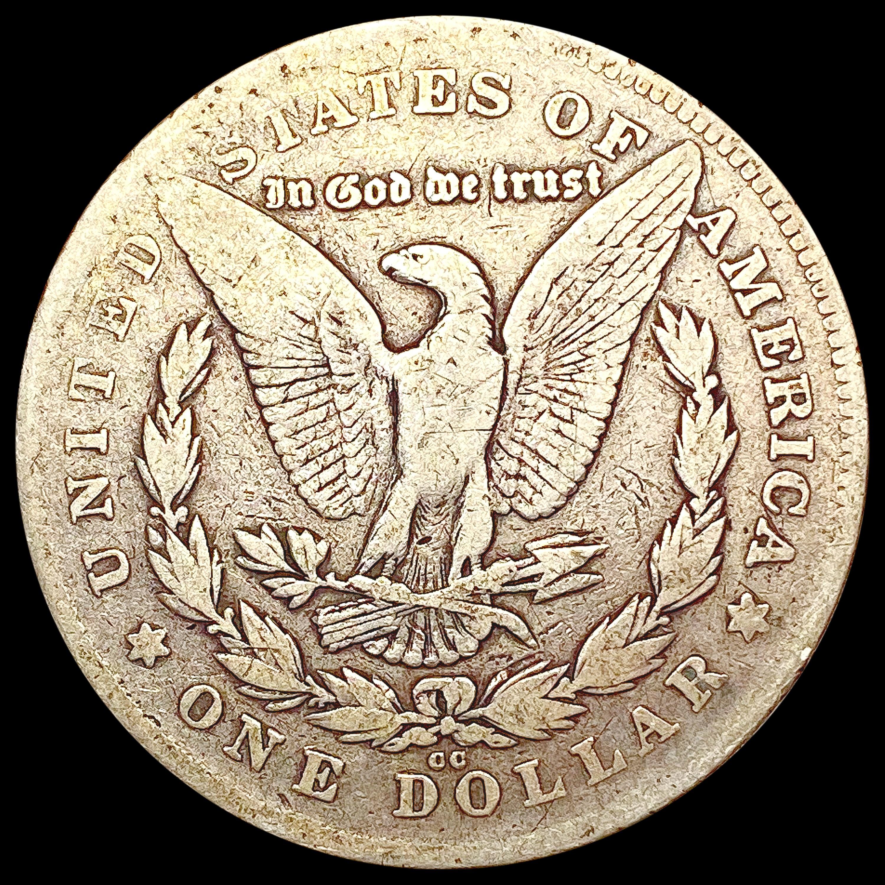 1880-CC 8/7 Rev 78 Morgan Silver Dollar NICELY CIRCULATED