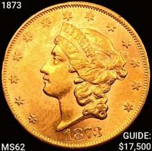 1873 $20 Gold Double Eagle UNCIRCULATED