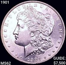 1901 Morgan Silver Dollar UNCIRCULATED