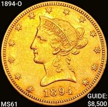 1894-O $10 Gold Eagle UNCIRCULATED