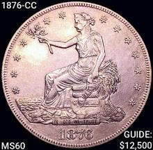 1876-CC Silver Trade Dollar