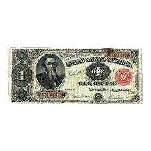 1891 $1 US Legal Tender Note