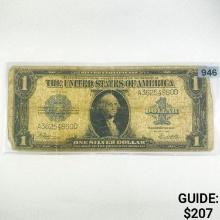 1923 $1 LG Silver Certificate LIGHTLY CIRCULATED