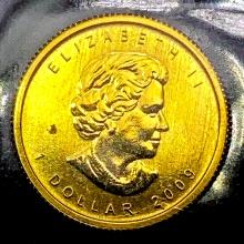 2015 Canada 1/20oz Gold Dollar SUPERB GEM BU