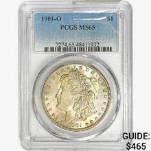 1901-O Morgan Silver Dollar PCGS MS65