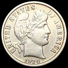 1914-S Barber Dime CLOSELY UNCIRCULATED