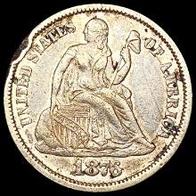 1876 Seated Liberty Dime CLOSELY UNCIRCULATED