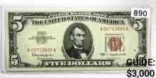 1963 $5 Legal Tender Note UNCIRCULATED