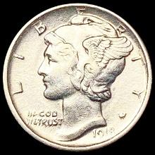 1918-D Mercury Dime UNCIRCULATED