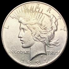 1934-D Silver Peace Dollar CLOSELY UNCIRCULATED