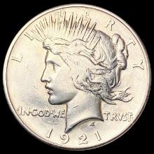 1921 Silver Peace Dollar CLOSELY UNCIRCULATED