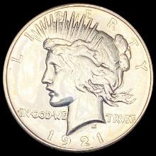 1921 Silver Peace Dollar CLOSELY UNCIRCULATED