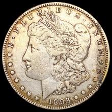 1893 Morgan Silver Dollar CLOSELY UNCIRCULATED