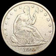 1845-O Seated Liberty Half Dollar NEARLY UNCIRCULA
