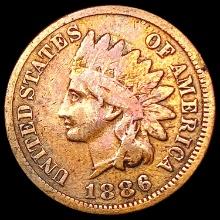 1886 Indian Head Cent LIGHTLY CIRCULATED