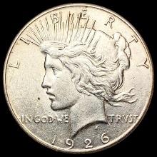 1926-S Silver Peace Dollar CLOSELY UNCIRCULATED