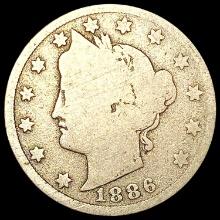 1886 Liberty Victory Nickel NICELY CIRCULATED