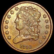 1832 Classic Head Half Cent CLOSELY UNCIRCULATED