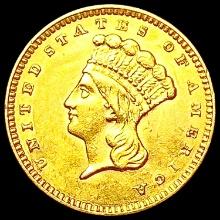 1856 Rare Gold Dollar UNCIRCULATED