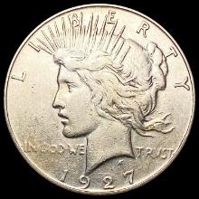 1927-S Silver Peace Dollar CLOSELY UNCIRCULATED