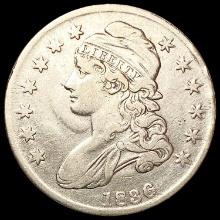 1836 Capped Bust Half Dollar NEARLY UNCIRCULATED