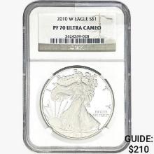 2010-W Silver Eagle NGC PF70 UC