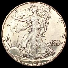 1942-D Walking Liberty Half Dollar UNCIRCULATED