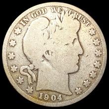 1904-S Barber Half Dollar NICELY CIRCULATED