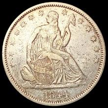 1844-O Seated Liberty Half Dollar NEARLY UNCIRCULA