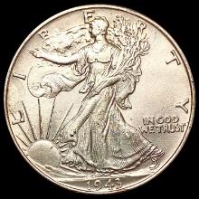 1943 Walking Liberty Half Dollar UNCIRCULATED