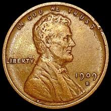 1909-S VDB Wheat Cent LIGHTLY CIRCULATED