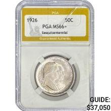 1926 Sesquincentennial Half Dollar PGA MS66+