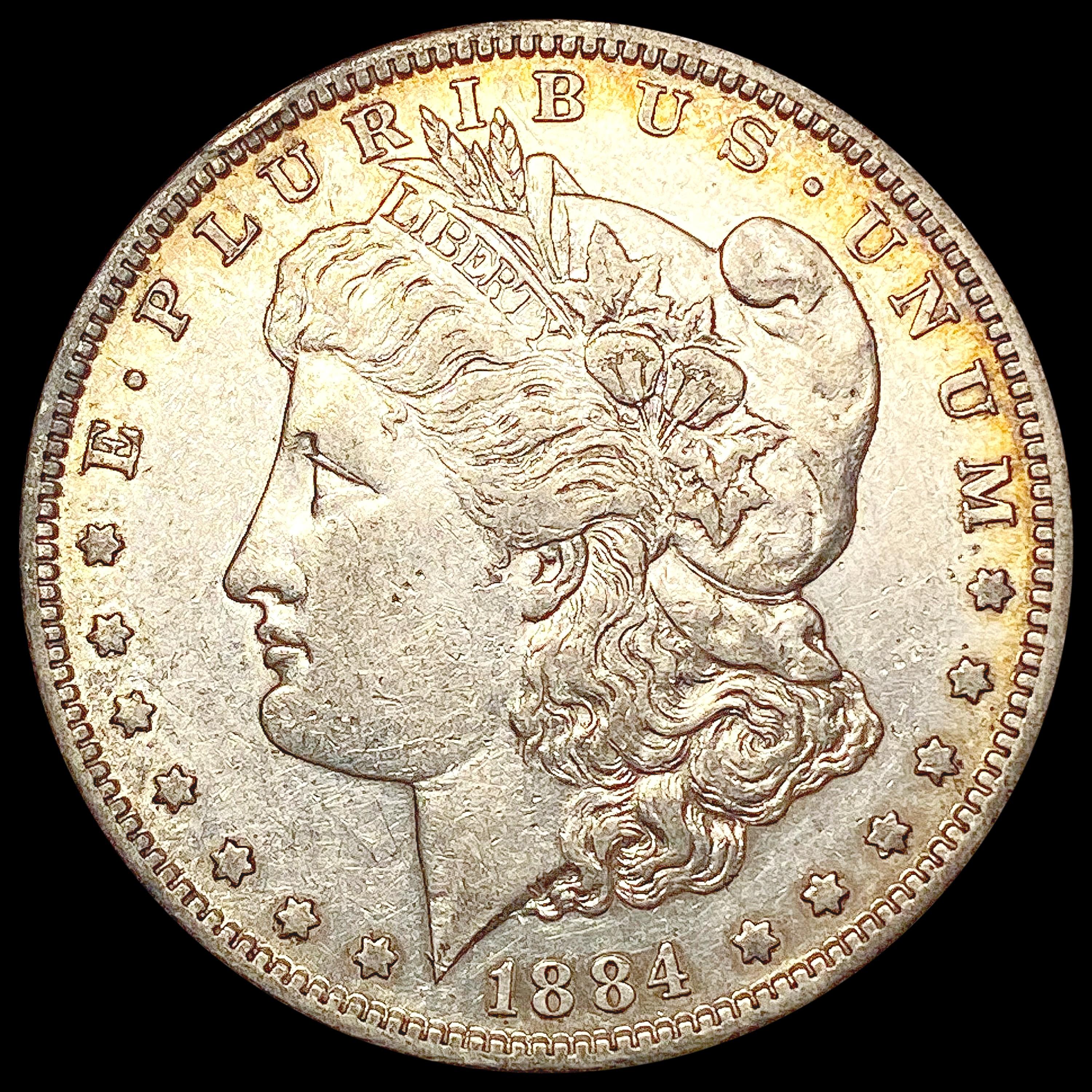 1884-S Morgan Silver Dollar CLOSELY UNCIRCULATED