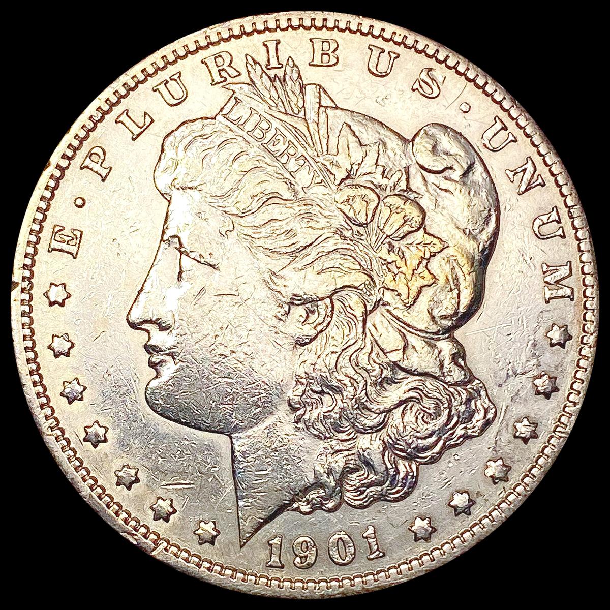 1901-S Morgan Silver Dollar CLOSELY UNCIRCULATED