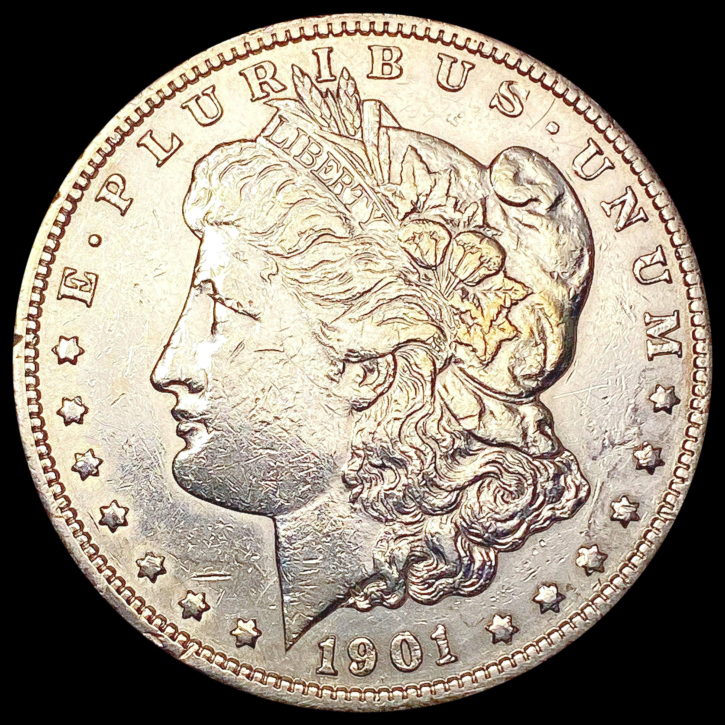 1901-S Morgan Silver Dollar CLOSELY UNCIRCULATED