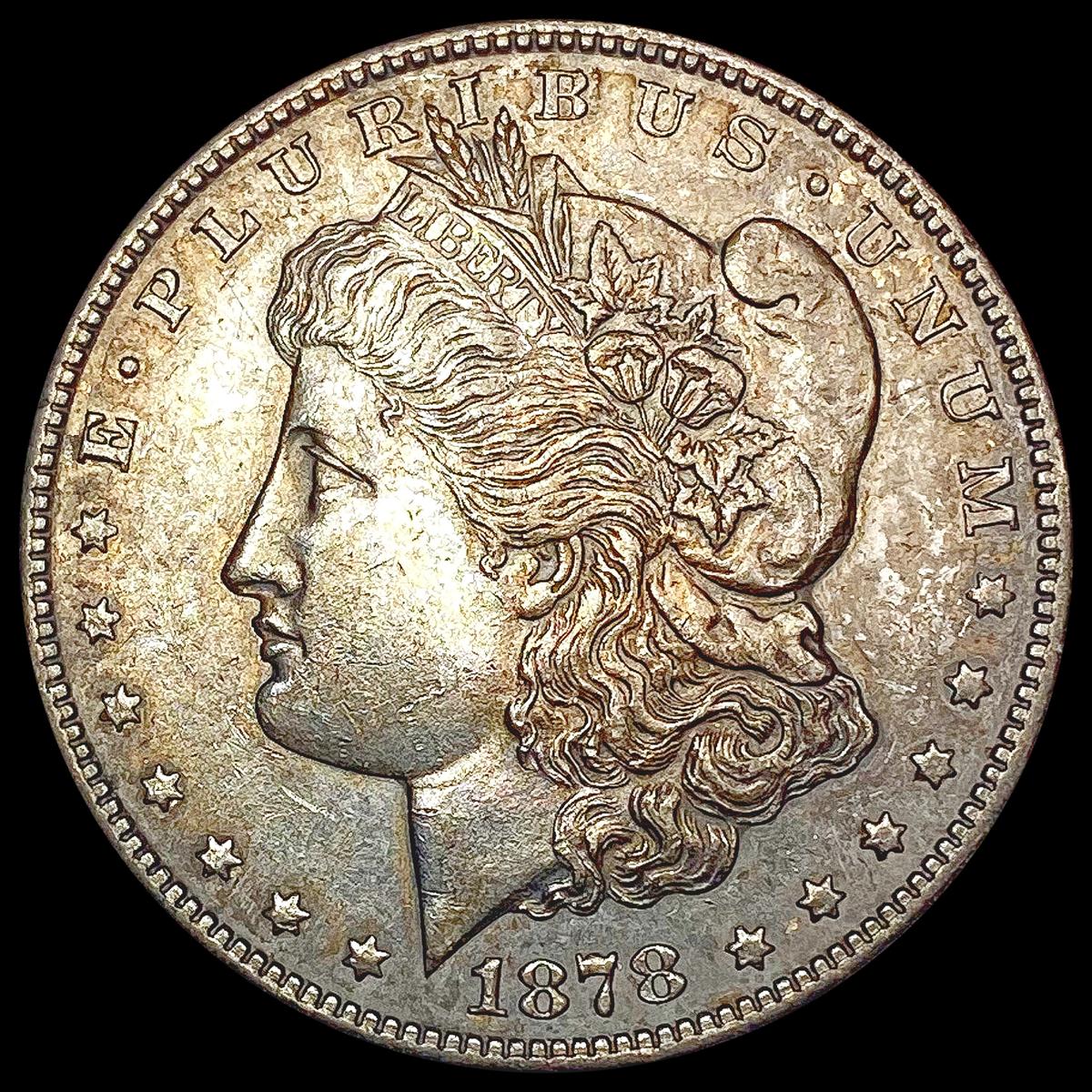 1878-S Morgan Silver Dollar CLOSELY UNCIRCULATED