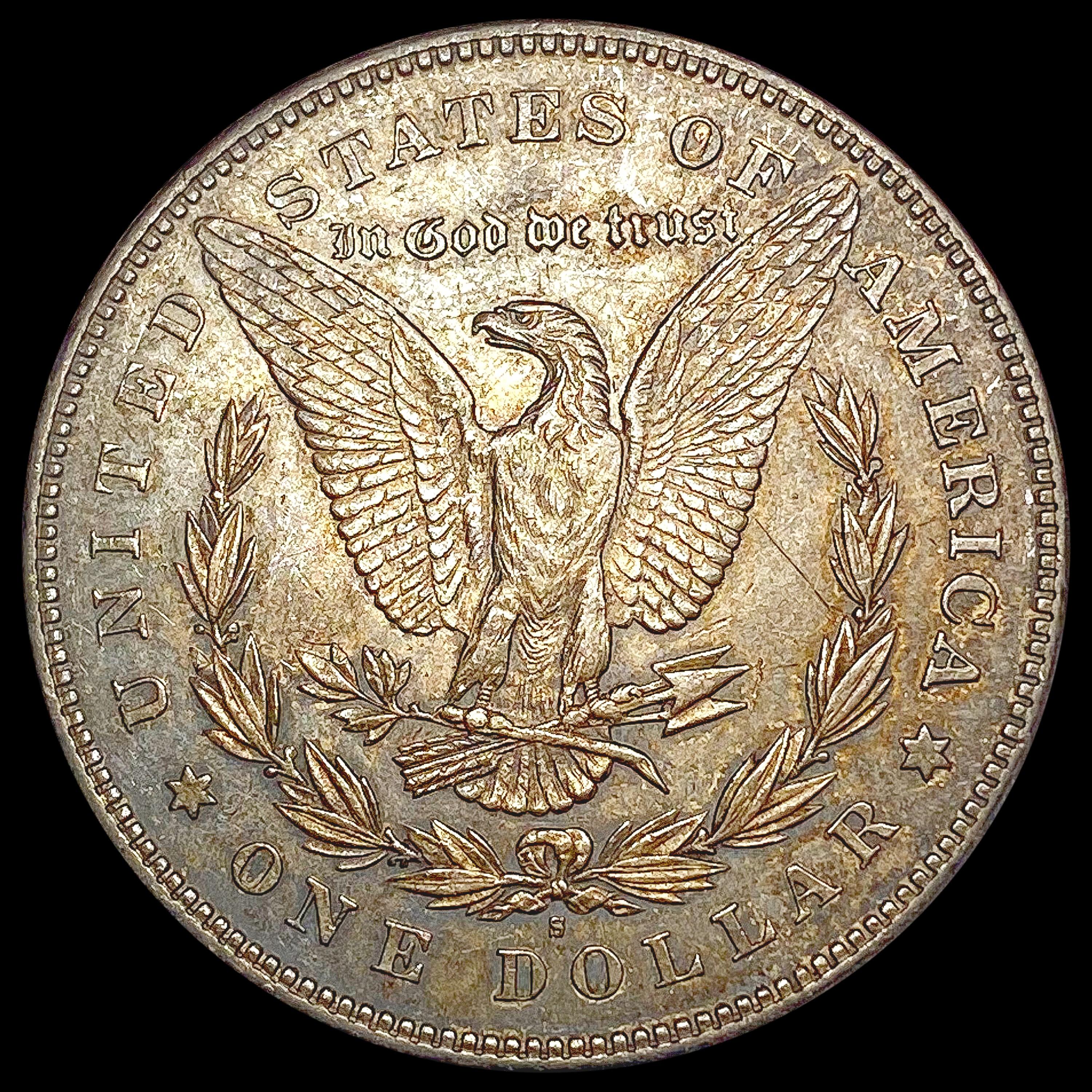 1878-S Morgan Silver Dollar CLOSELY UNCIRCULATED