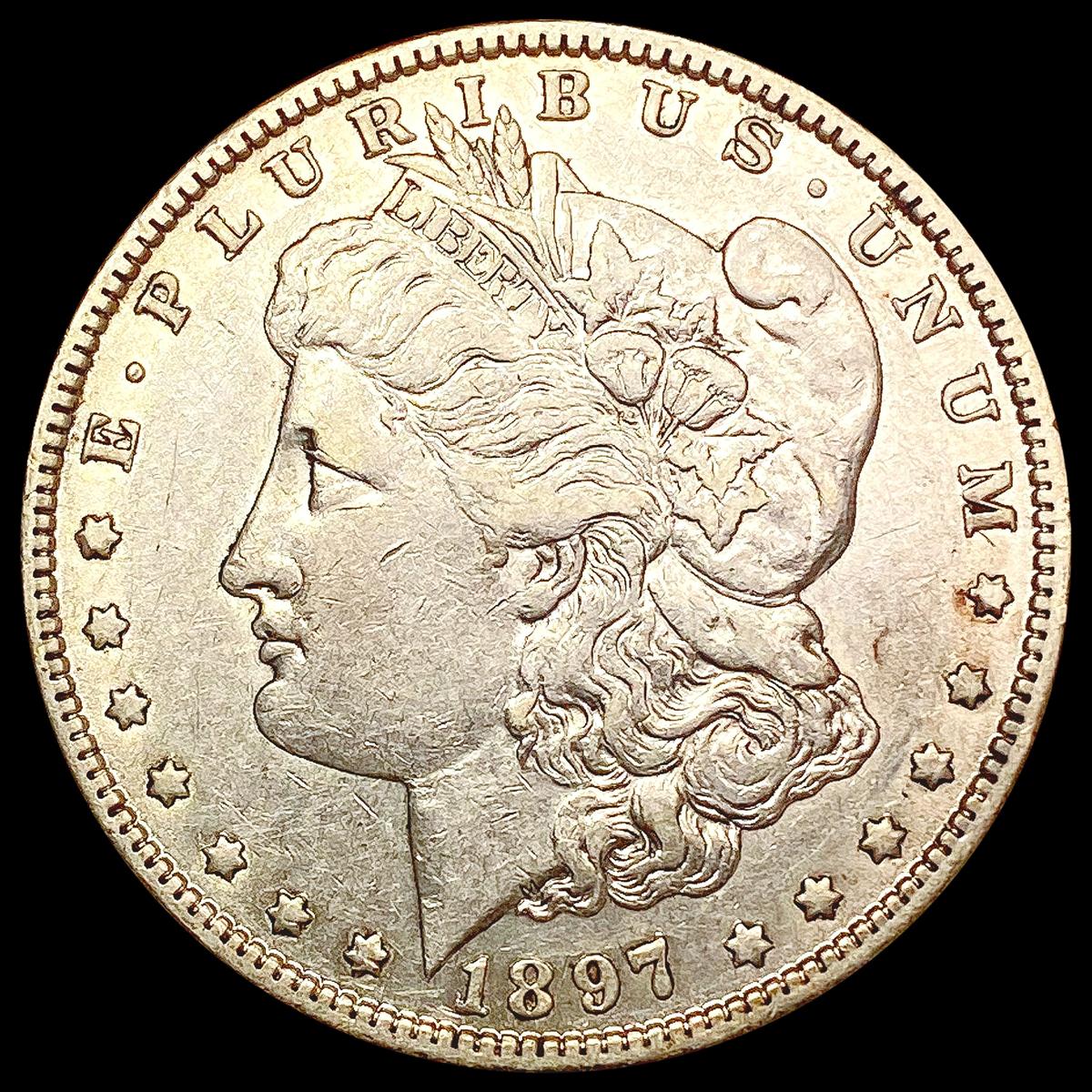 1897-O Morgan Silver Dollar CLOSELY UNCIRCULATED