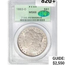 1883-O CAC Morgan Silver Dollar PCGS MS66