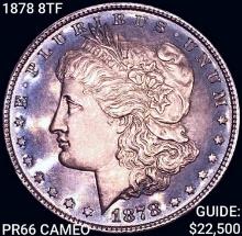 1878 8TF Morgan Silver Dollar