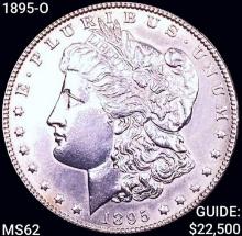 1895-O Morgan Silver Dollar