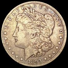 1893-O Morgan Silver Dollar LIGHTLY CIRCULATED